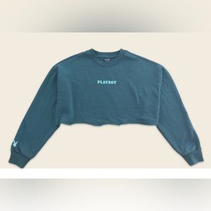 Cropped Playboy Sweater